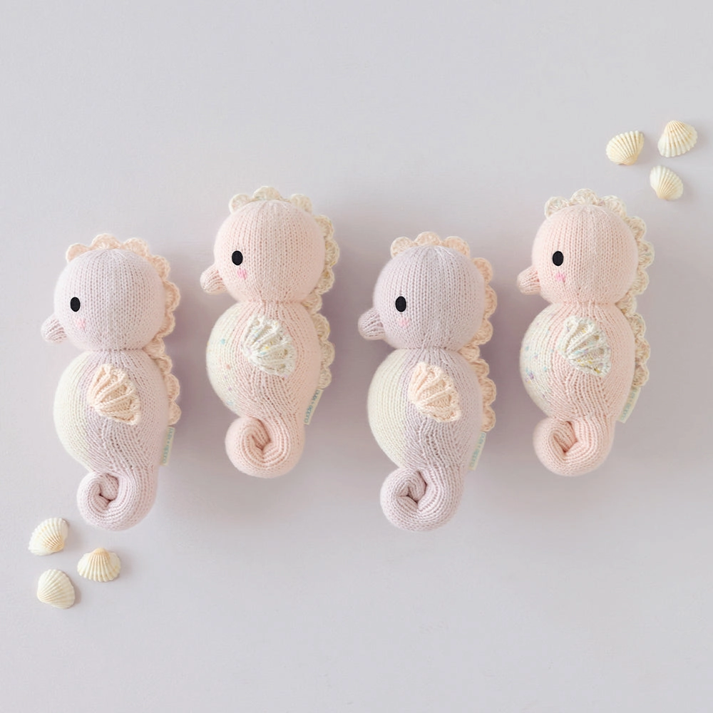 CUDDLE KIND BABY ANIMAL | SEAHORSE (LILAC)