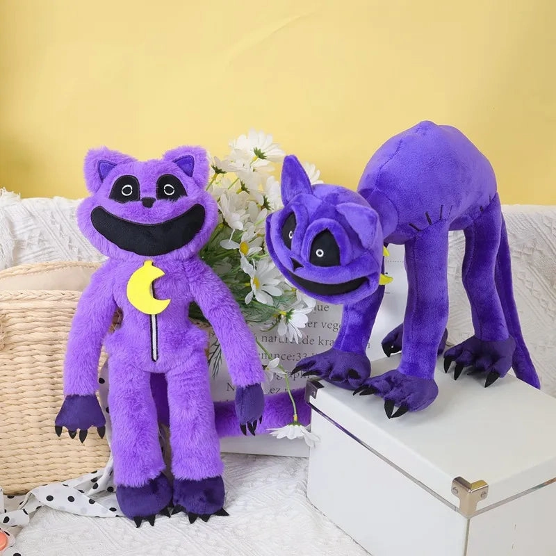 Cuddly Plush Cat Figurine