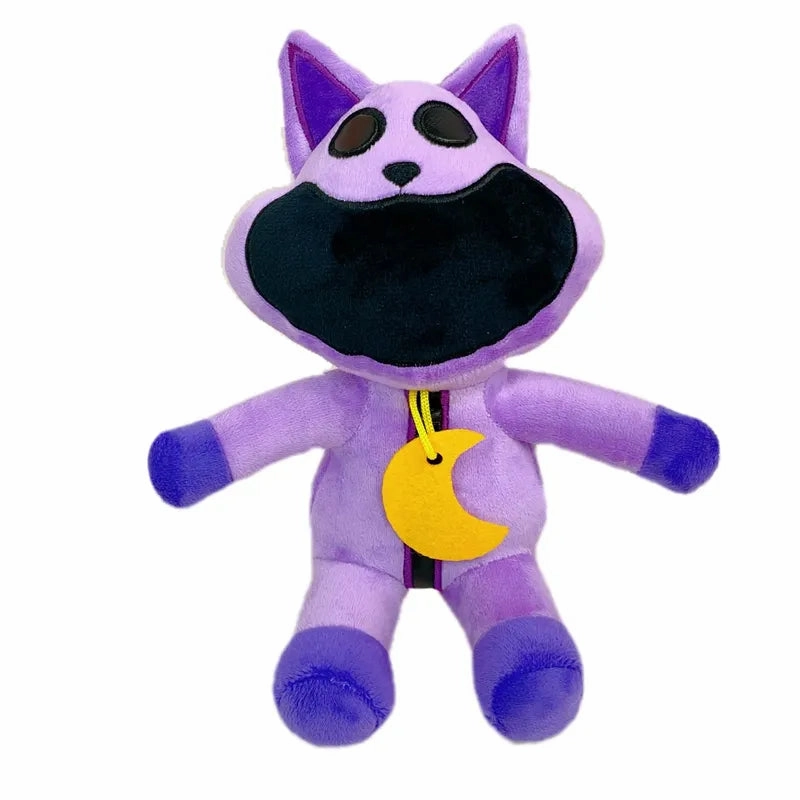 Cuddly Plush Cat Figurine