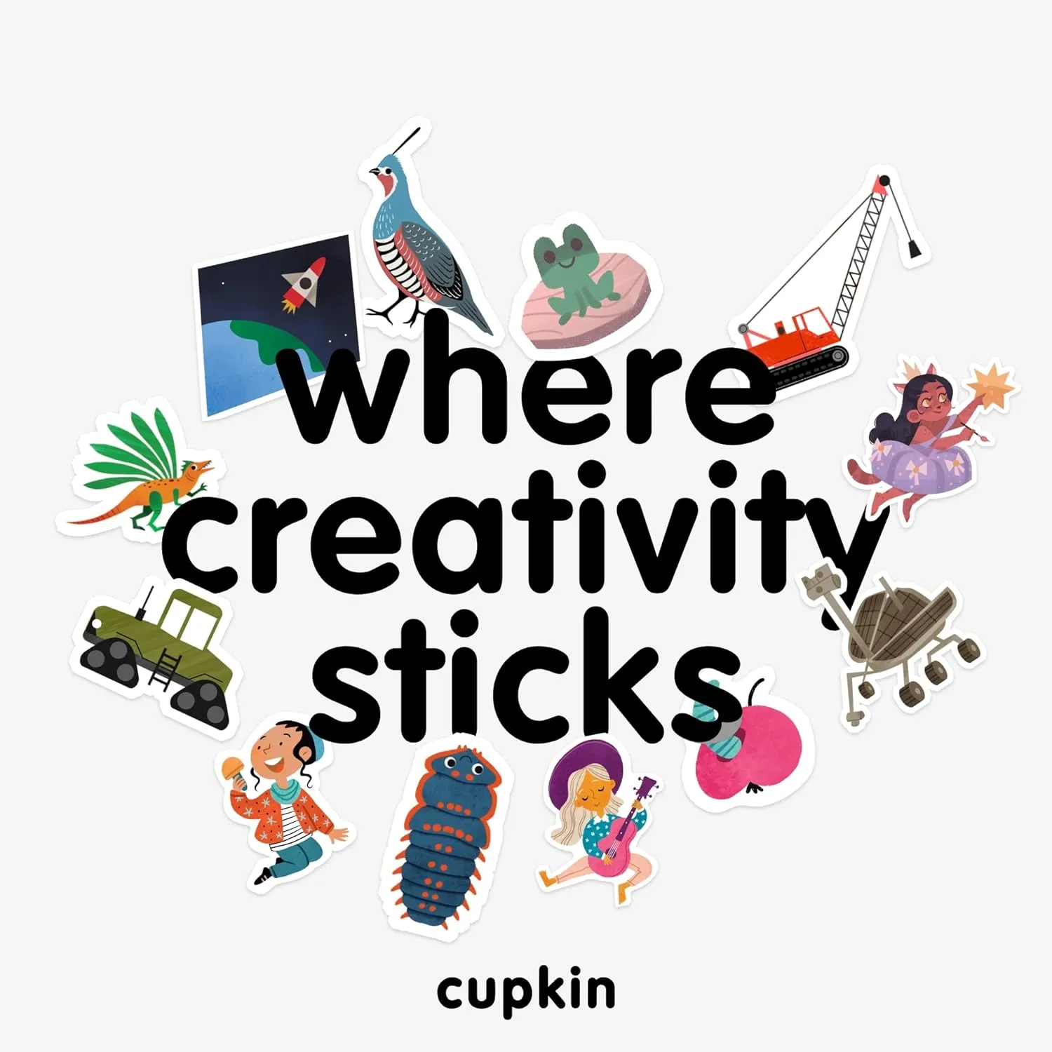 CUPKIN Sticker Book for Kids 2-4, 500  Kids Stickers, Cars, Trucks, Planes & Trains 12 Coloring Pages 12 Side by Side Scenes, Fun Toddler Travel Activity Coloring and Sticker Books for Ages 4-8   8-10