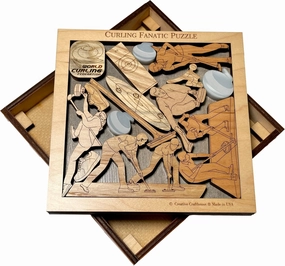 Curling Fanatics Puzzle - Sport Brain Teaser - Artistic & Challenging