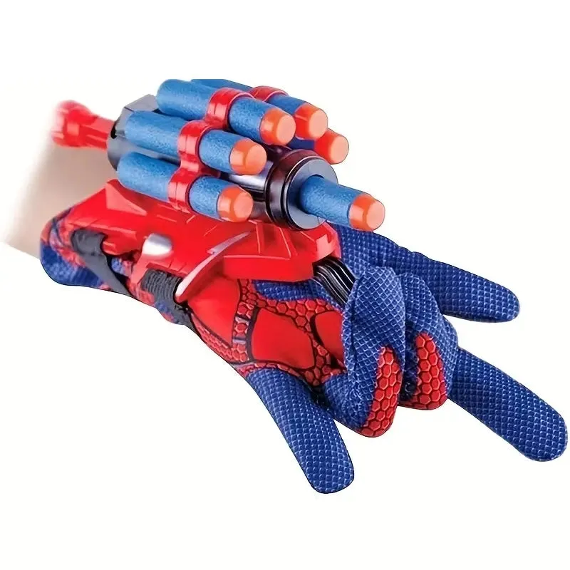 Dart Spider Gloves Web Shooter Toy Set