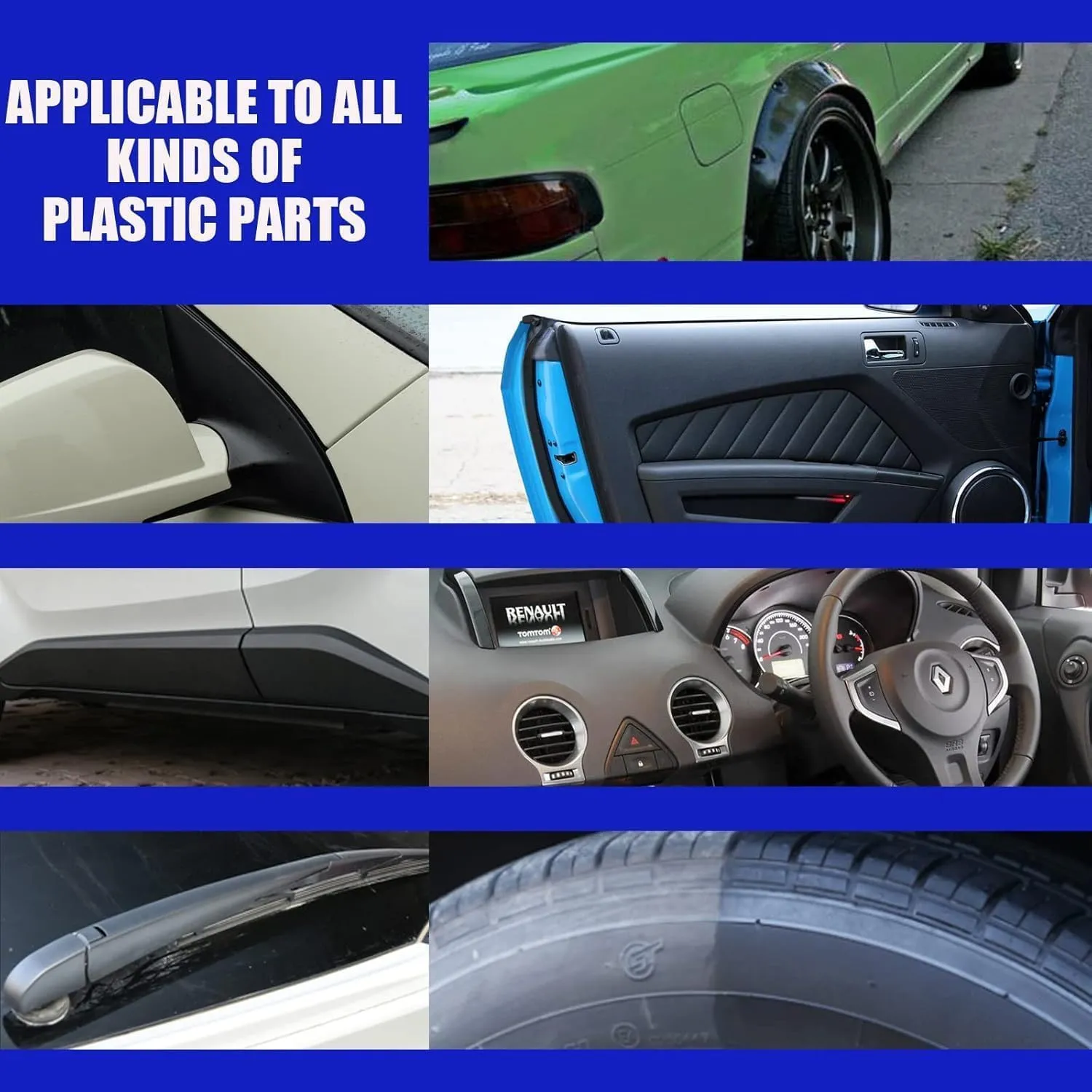 Decal Restore Agent,Decal Restorer and Protectant,Long-Lasting Plastic Parts Refurbish Agent,Easily Restore Faded Decals on Rv, Prevents Cracking, Faded and Drying (2PC,100ML)