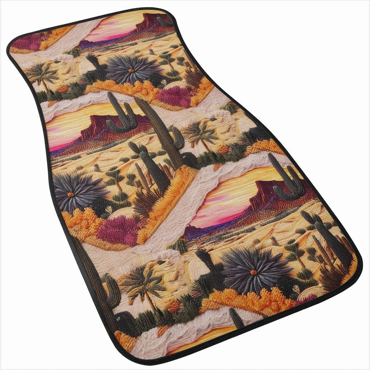Desert and Cactus Car Floor Mats