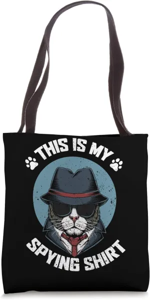 detective intellegent secret agents police investigation Tote Bag