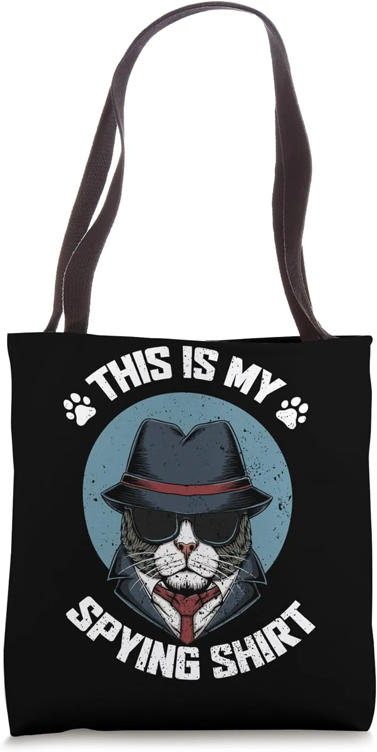 detective intellegent secret agents police investigation Tote Bag