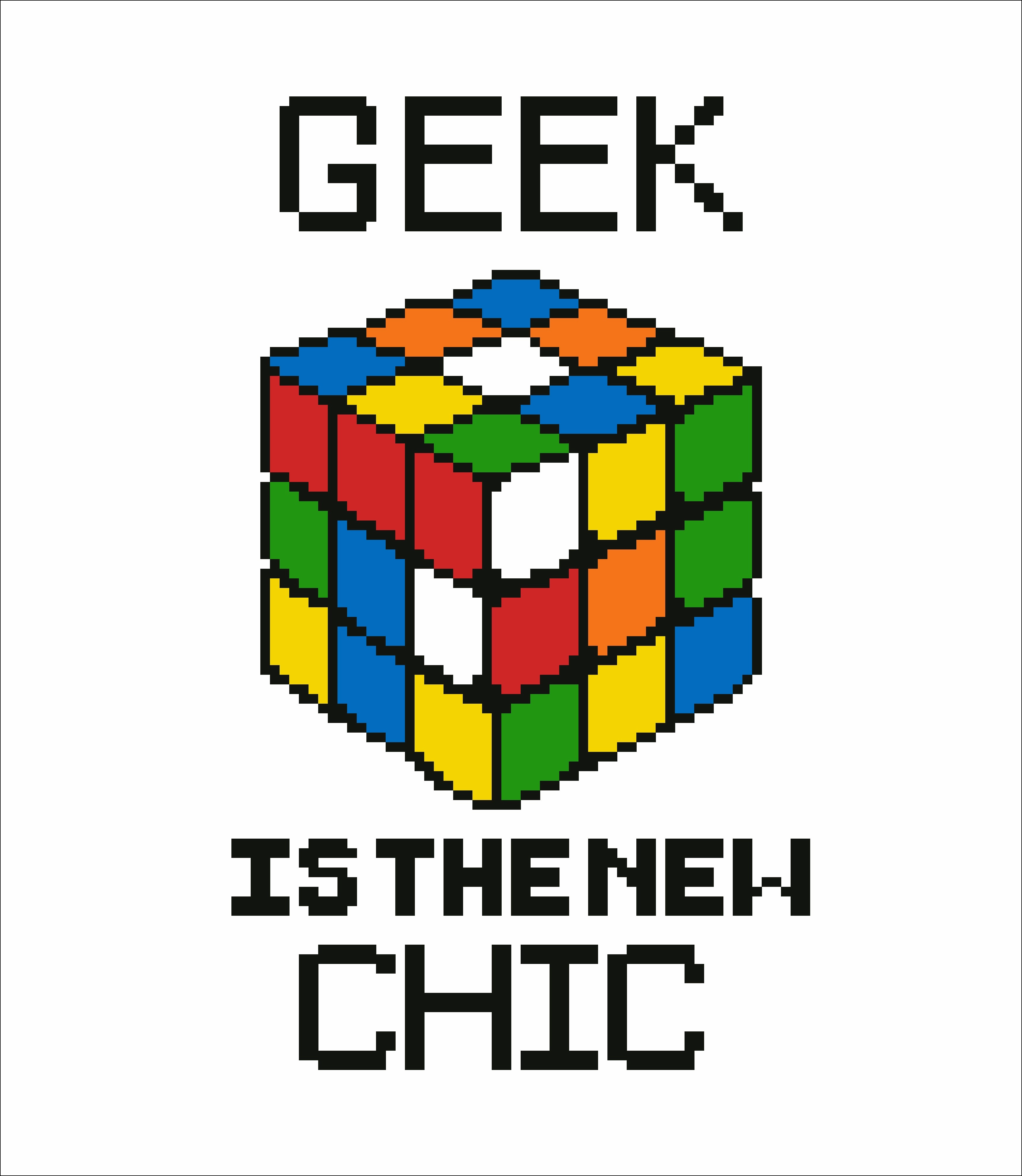 Diamond Dotz Rubik’s Geek Chic - 11.9 x 13.6 in