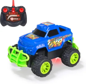 Dickie Toys - RC Monster Truck Rep Attack - Remote Control Car for Children from 6 Years Old with Remote Control (2 Channels FS, 2.4 GHz) and Batteries, 15.5 cm, up to 10 km/h