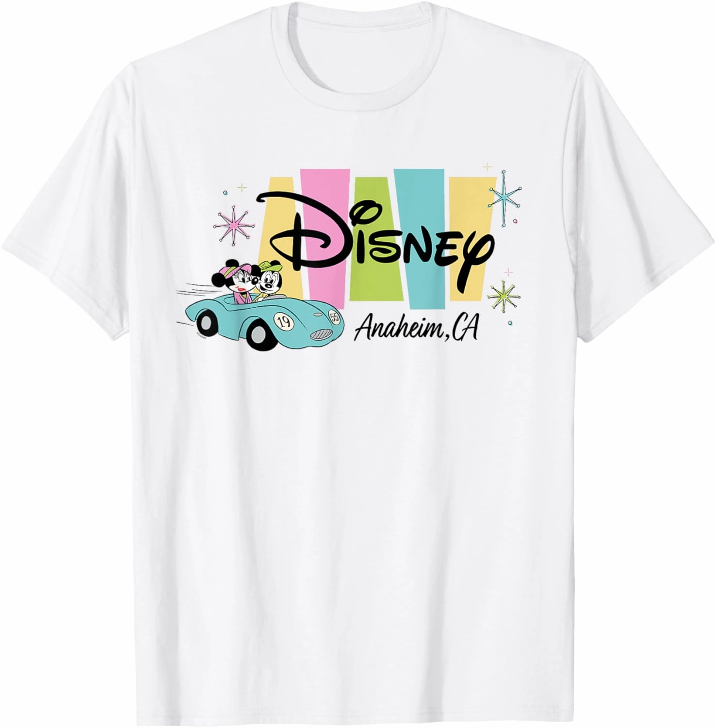Disney Mickey & Minnie Anaheim CA Disneyland Celebration T-Shirt