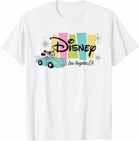 Disney Mickey & Minnie Los Angeles CA Disneyland Celebration T-Shirt