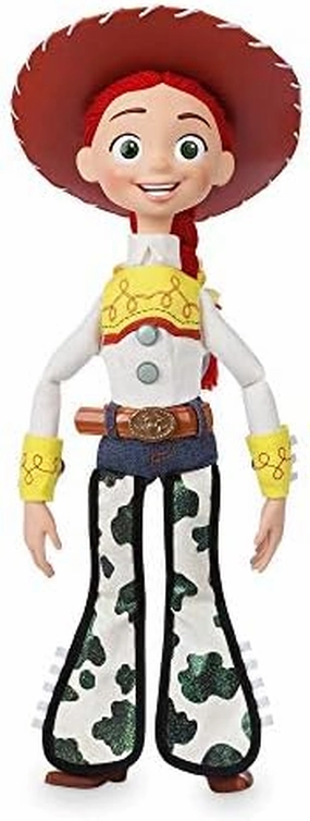 Disney Store Official Jessie Interactive Talking Action Figure from Toy Story, Features Sounds and Phrases from The Movies, Interacts with Other Figures and Toys