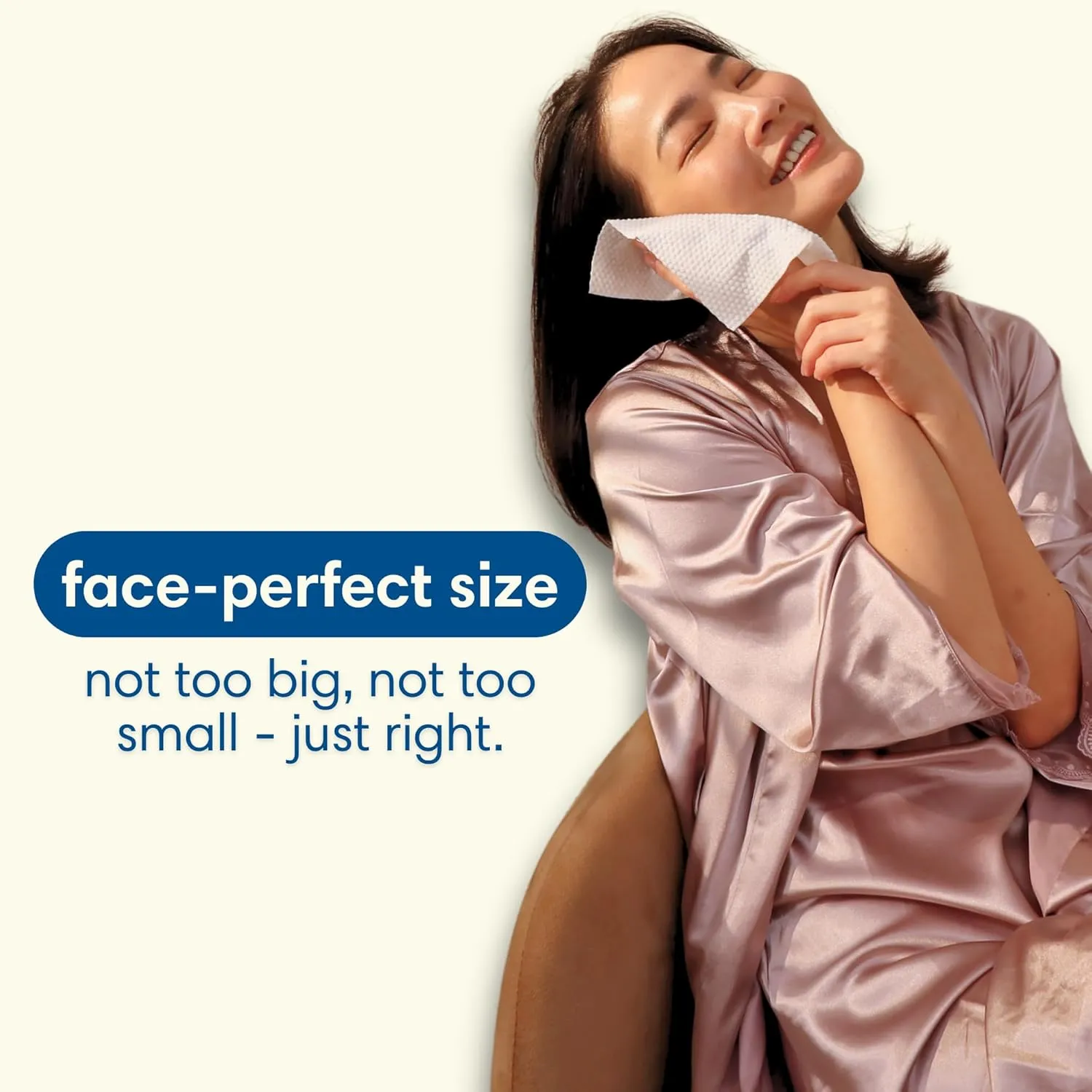 Disposable Face Towels, Makeup Remover Wipes for face, Dry Unscented Makeup Wipes for sensitive skin with free hook for easy hang - 3 pack, 270 count (Multicolor, 270 Count (Pack of 3))
