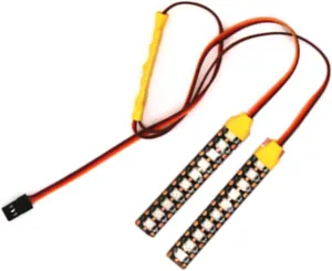DIY RC Car LED Light Strip Colorful LED Light Bar for Axial 1/10 RC Car Upgrade Parts