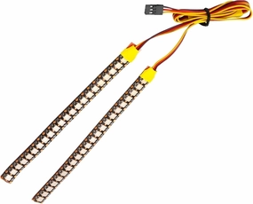 DIY RC Car LED Light Strip Colorful LED Light Bar for Axial 1/10 RC Car Upgrade Parts