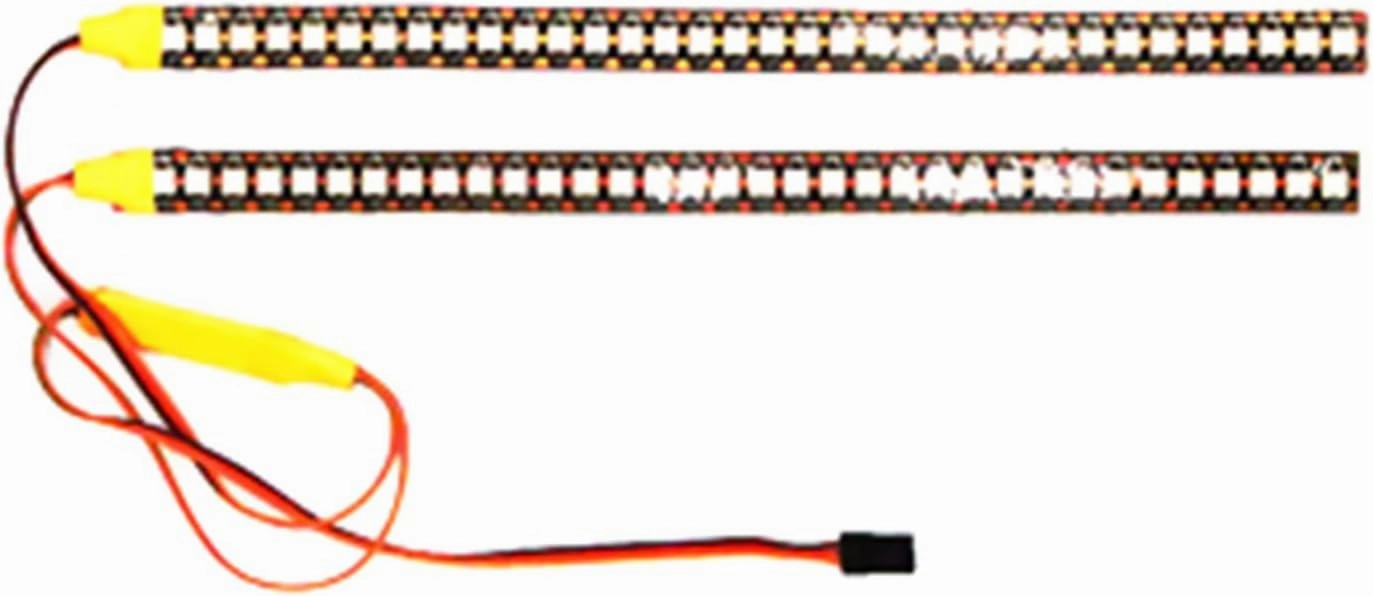 DIY RC Car LED Light Strip Colorful LED Light Bar for Axial 1/10 RC Car Upgrade Parts