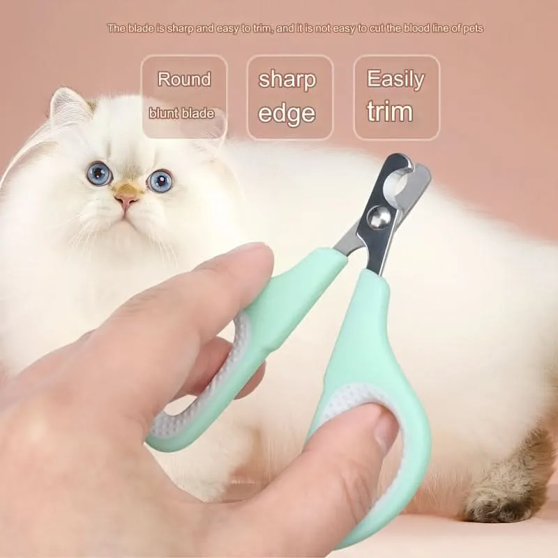 Double-Sided Pet Grooming Comb & Clippers