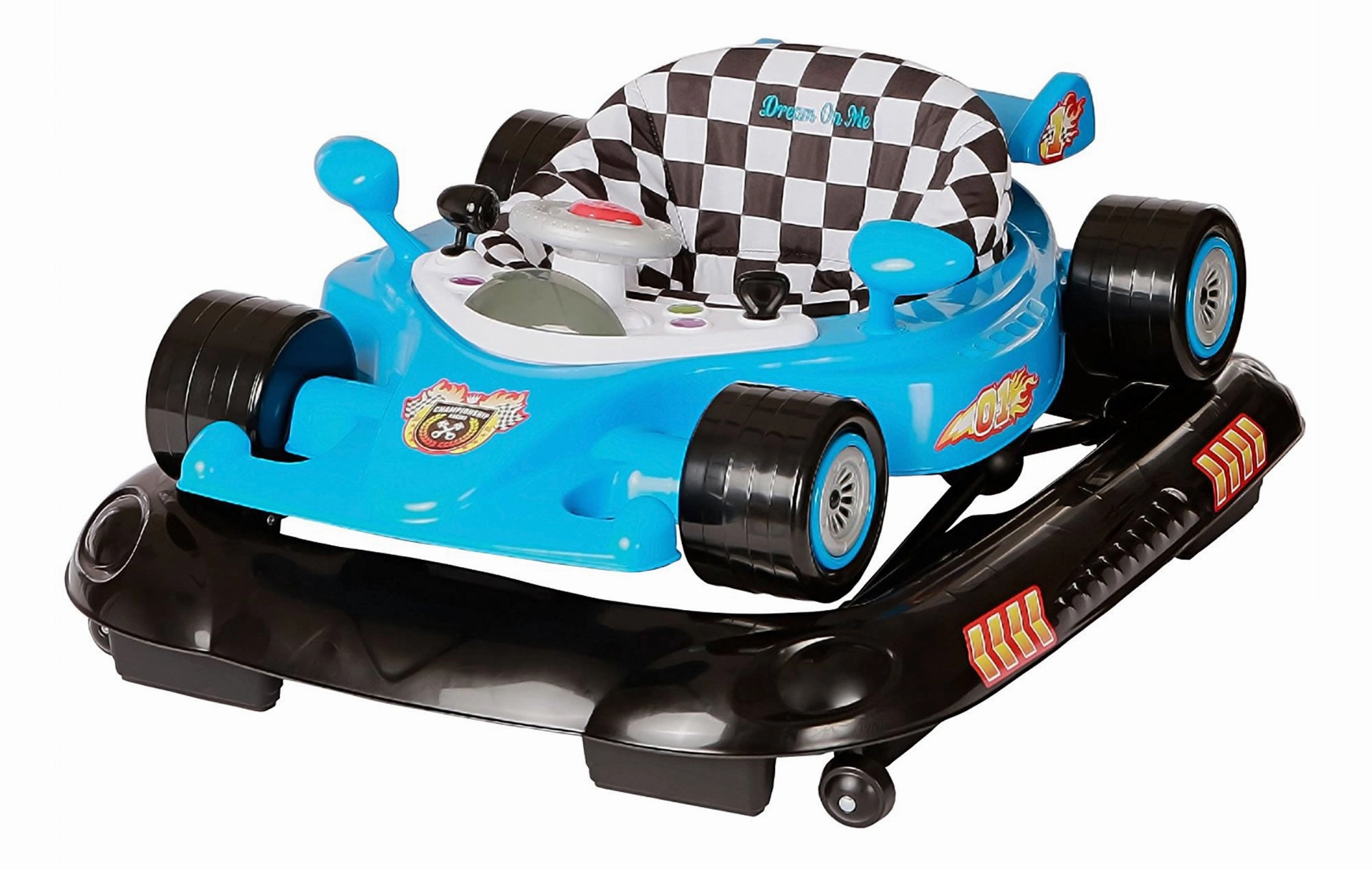 Dream On Me Victory Lane Activity Walker In Blue