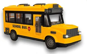 eBigValue RC School Bus, Remote Control Bus Car Electronic Vehicles High Simulation All Directions Driving RC School Bus Cars Play Toys Gift for Children