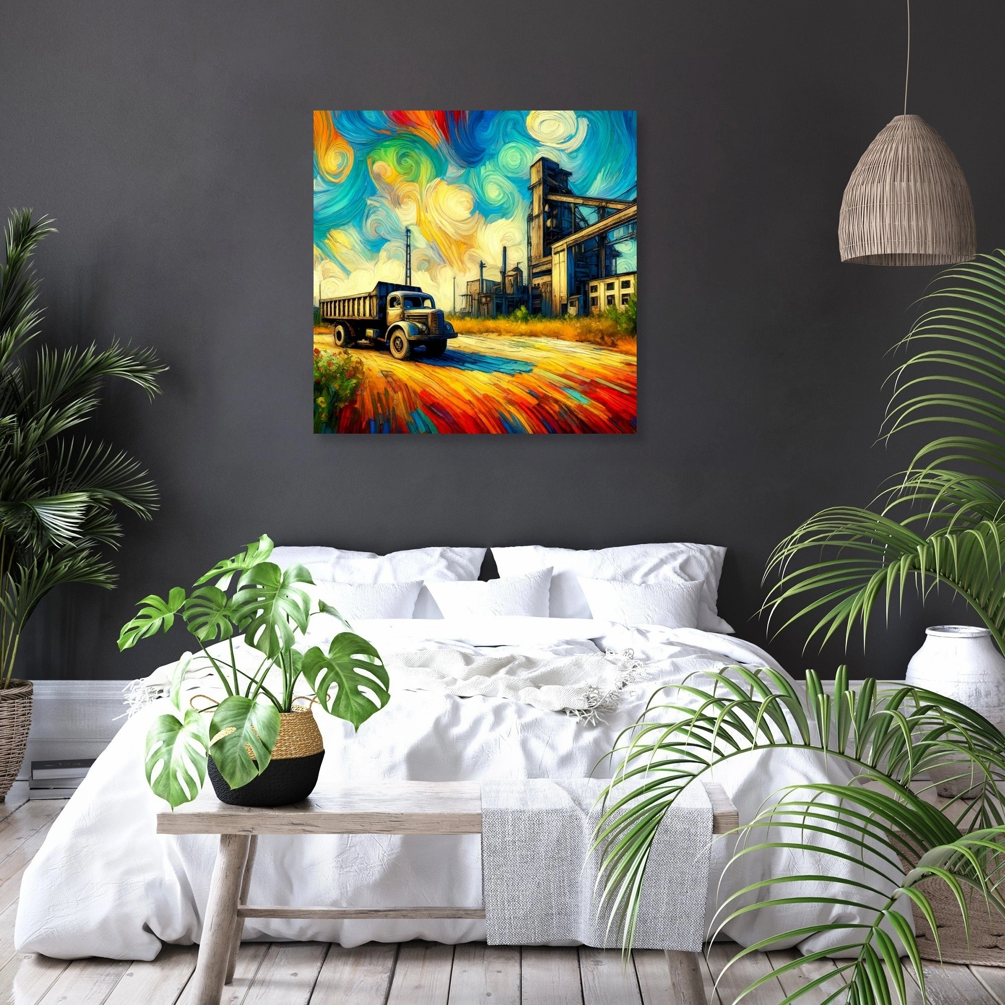 Echoes of Industry Canvas