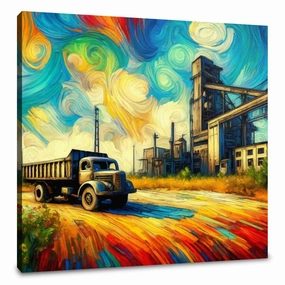 Echoes of Industry Canvas