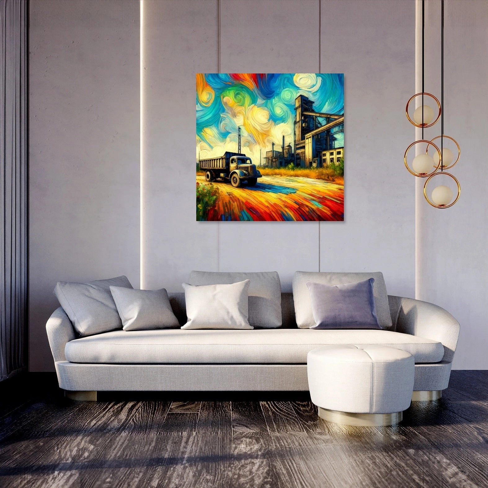 Echoes of Industry Canvas