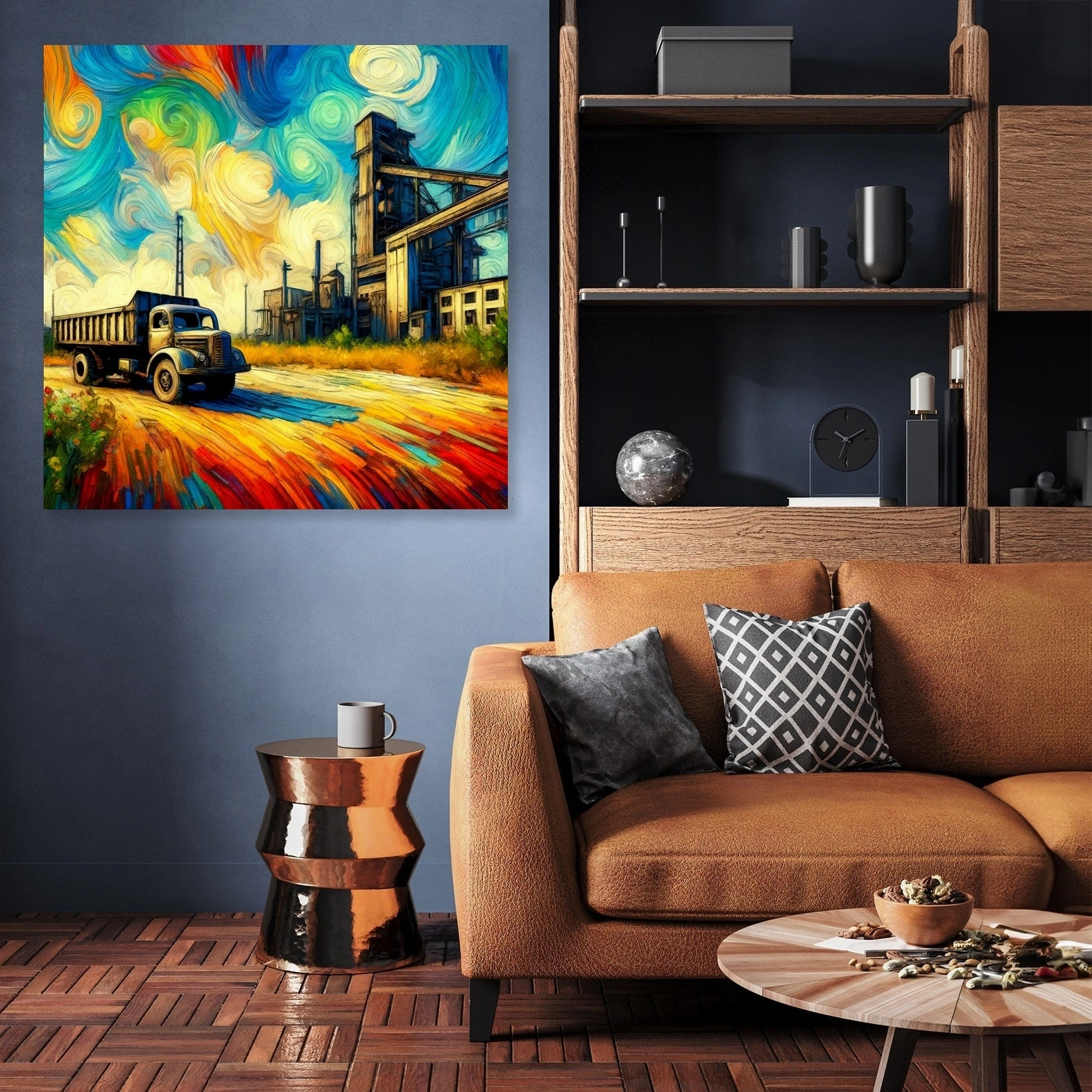 Echoes of Industry Canvas
