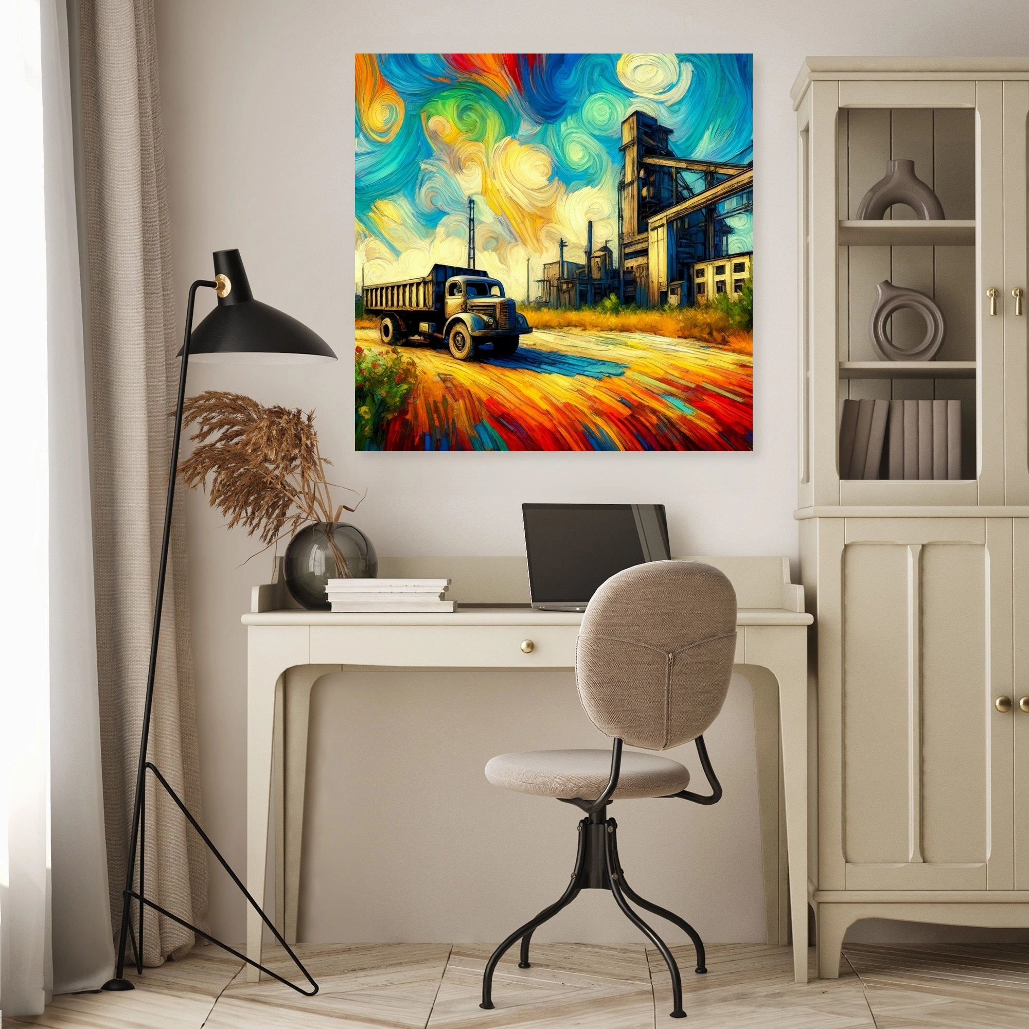Echoes of Industry Canvas