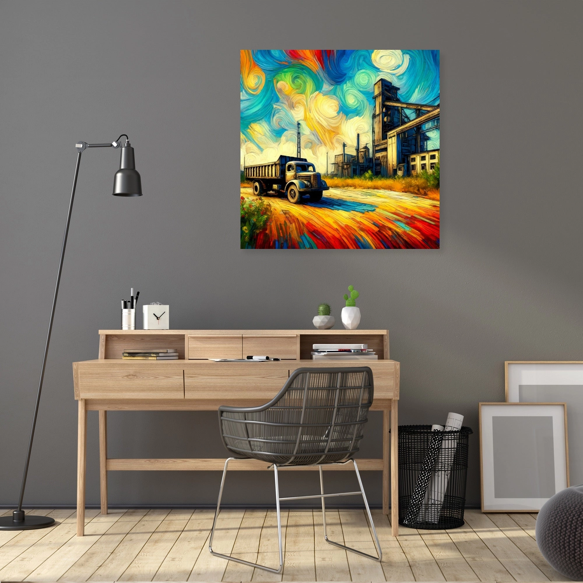 Echoes of Industry Canvas