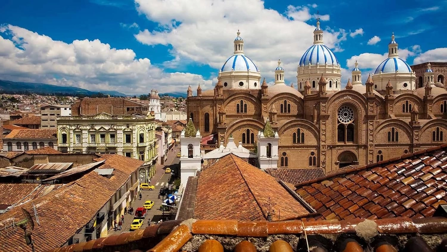 Ecuador Cathedral of Cuenca Jigsaw Puzzles 500 Pieces for Adults Creative Nature Scenery Hard Puzzle, for Youth Children Game Decompression Toys Gift Family Landscape Decoration Puzzles