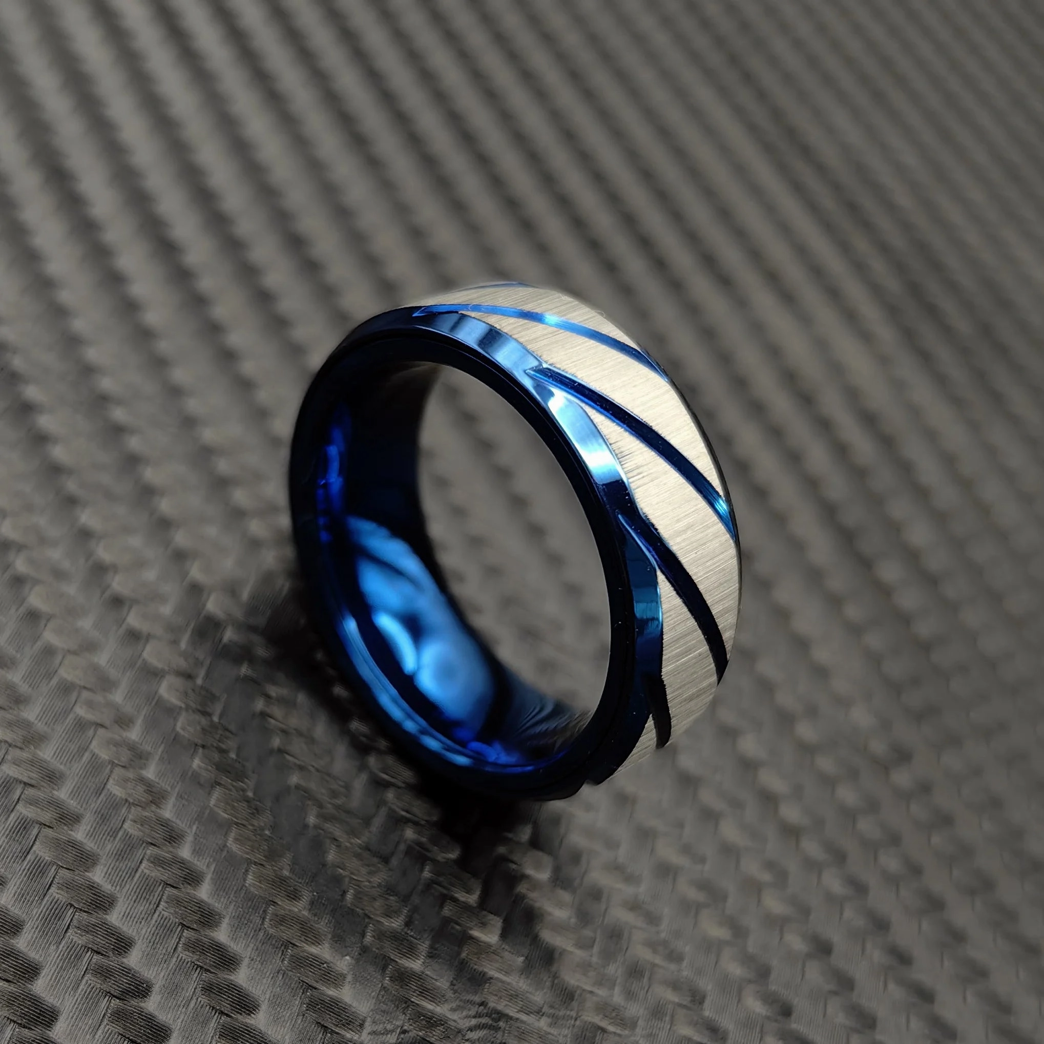 EDC Magnetic Metal Fidget Slider Ratchet Ring – A Stylish Ratchet Accessory for Stress Relief, ADHD Focus, and Haptic Satisfaction