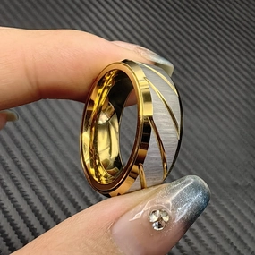 EDC Magnetic Metal Fidget Slider Ratchet Ring – A Stylish Ratchet Accessory for Stress Relief, ADHD Focus, and Haptic Satisfaction
