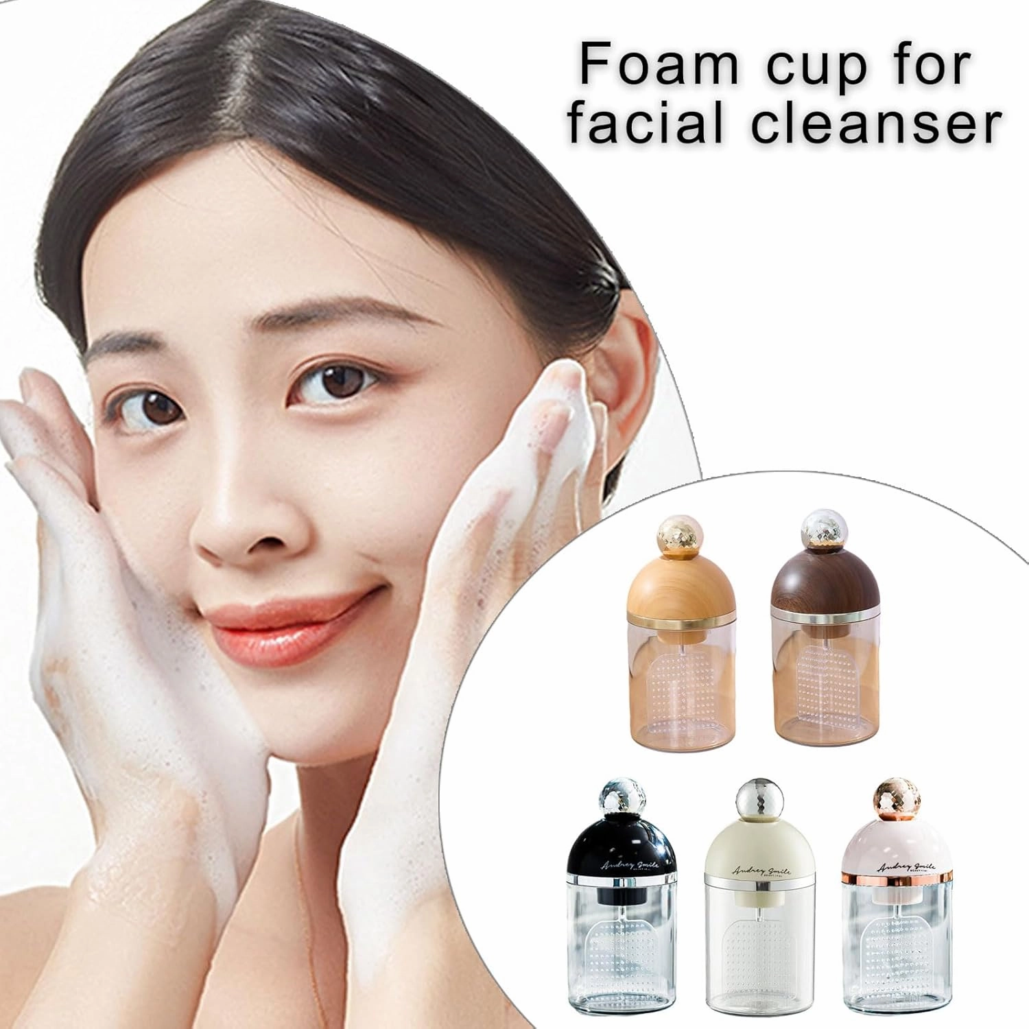 Electric Foam Maker Dispenser Shampoo Bubbler Skincare Tools Cleanser Foam Maker Face Wash Shower Tool For Home Travel