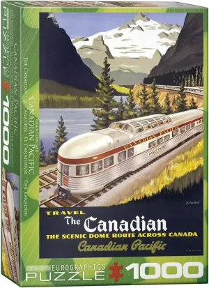 EuroGraphics CP Rail The Canadian 1000 Piece Puzzle (6000-0322)