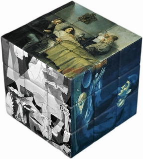 Famous Painting Theme Series Magic Cube, Celebrity Masterpiece Photo Magic Cube, Creative Gift, Toys (Fauvism)