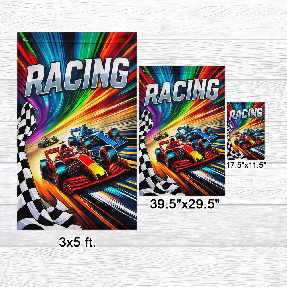 FLAGWIX Racing Sports Car Formula 1 Race Flag MLN2884F