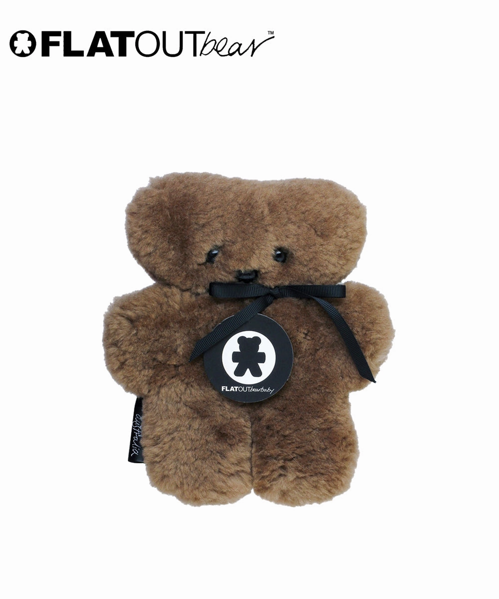 FLATOUT Sheepskin BearBaby - Chocolate