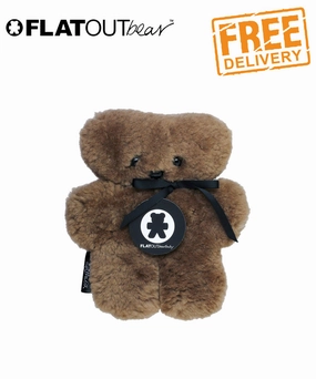 FLATOUT Sheepskin BearBaby - Chocolate