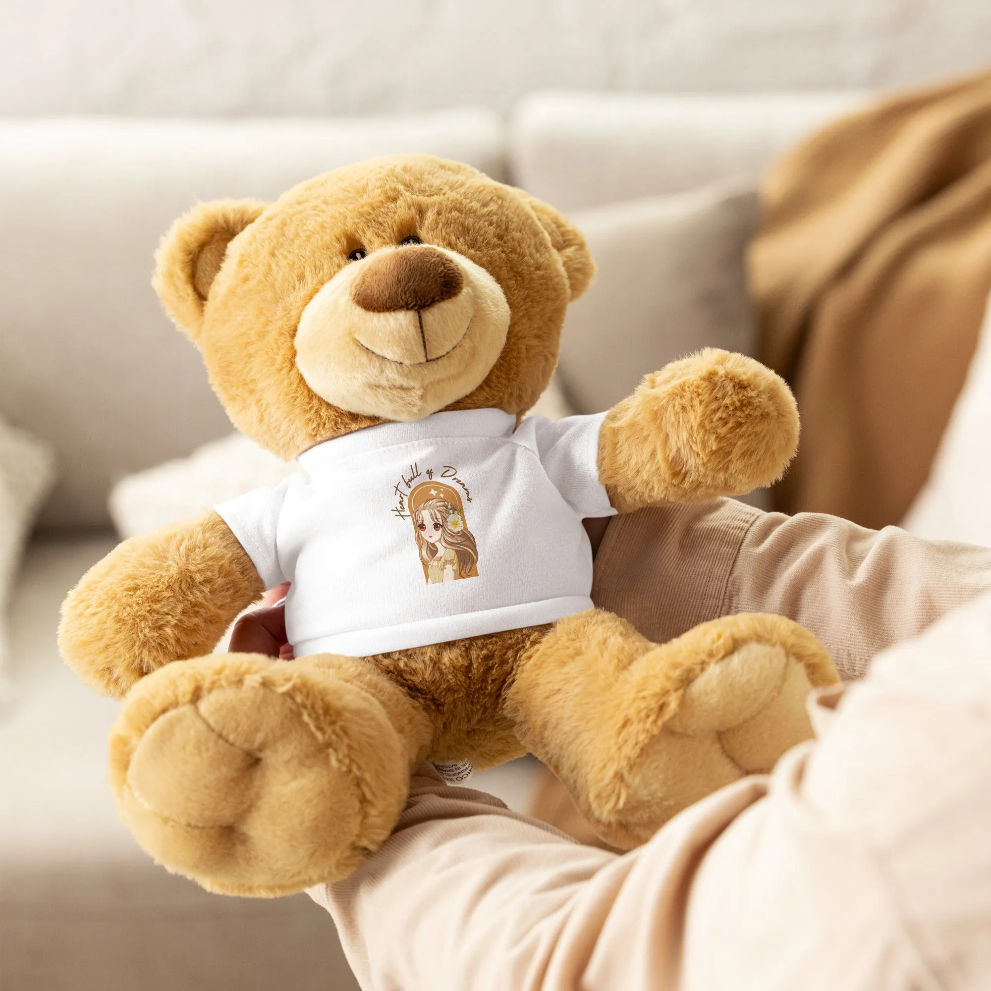 Floral Fantasy - Heart Full of Dreams Teddy Bear