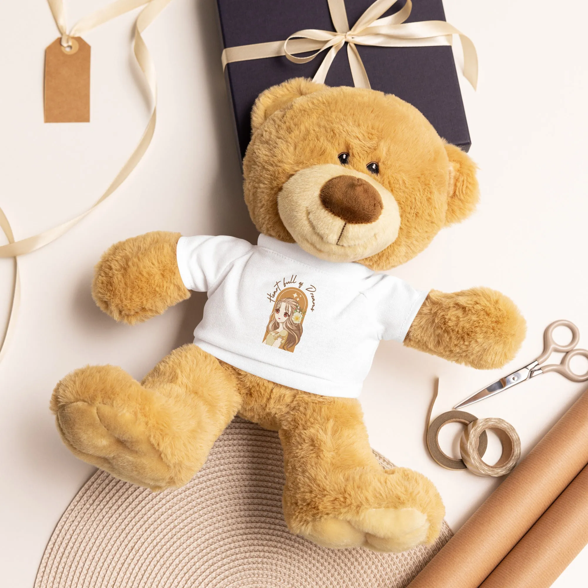 Floral Fantasy - Heart Full of Dreams Teddy Bear