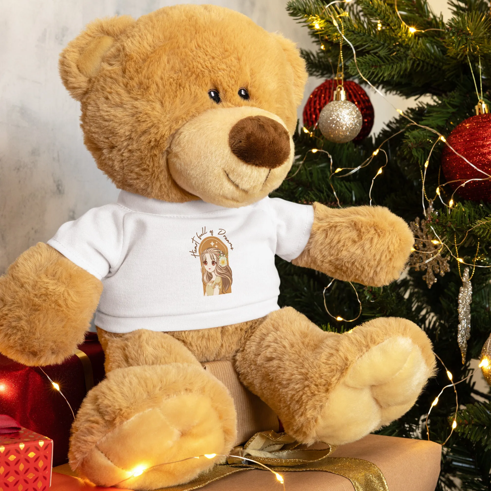 Floral Fantasy - Heart Full of Dreams Teddy Bear