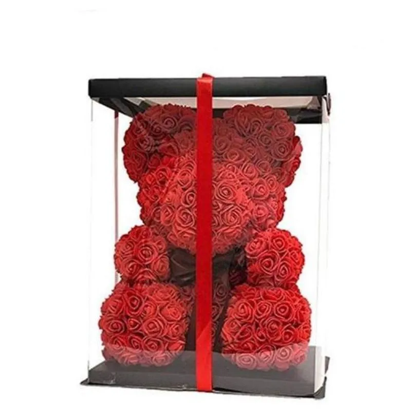 Flower Rose Teddy Bear