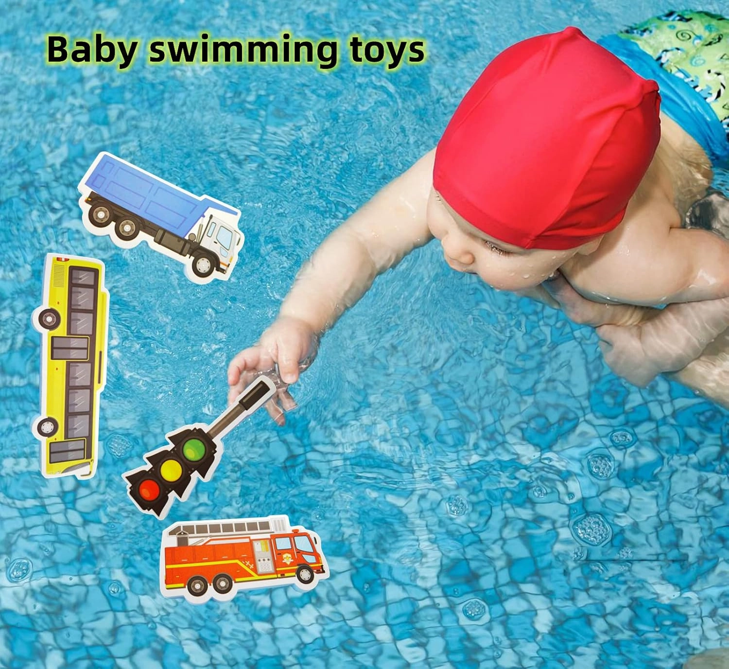 Foam Bath Toys for Toddlers- 29 Piece Vehicles Bath Stickers with Storage Bag Educational Floating Bathtub Traffic Preschool Non-Toxic Fun Bathing for Baby Girls Boys Toddler Kids