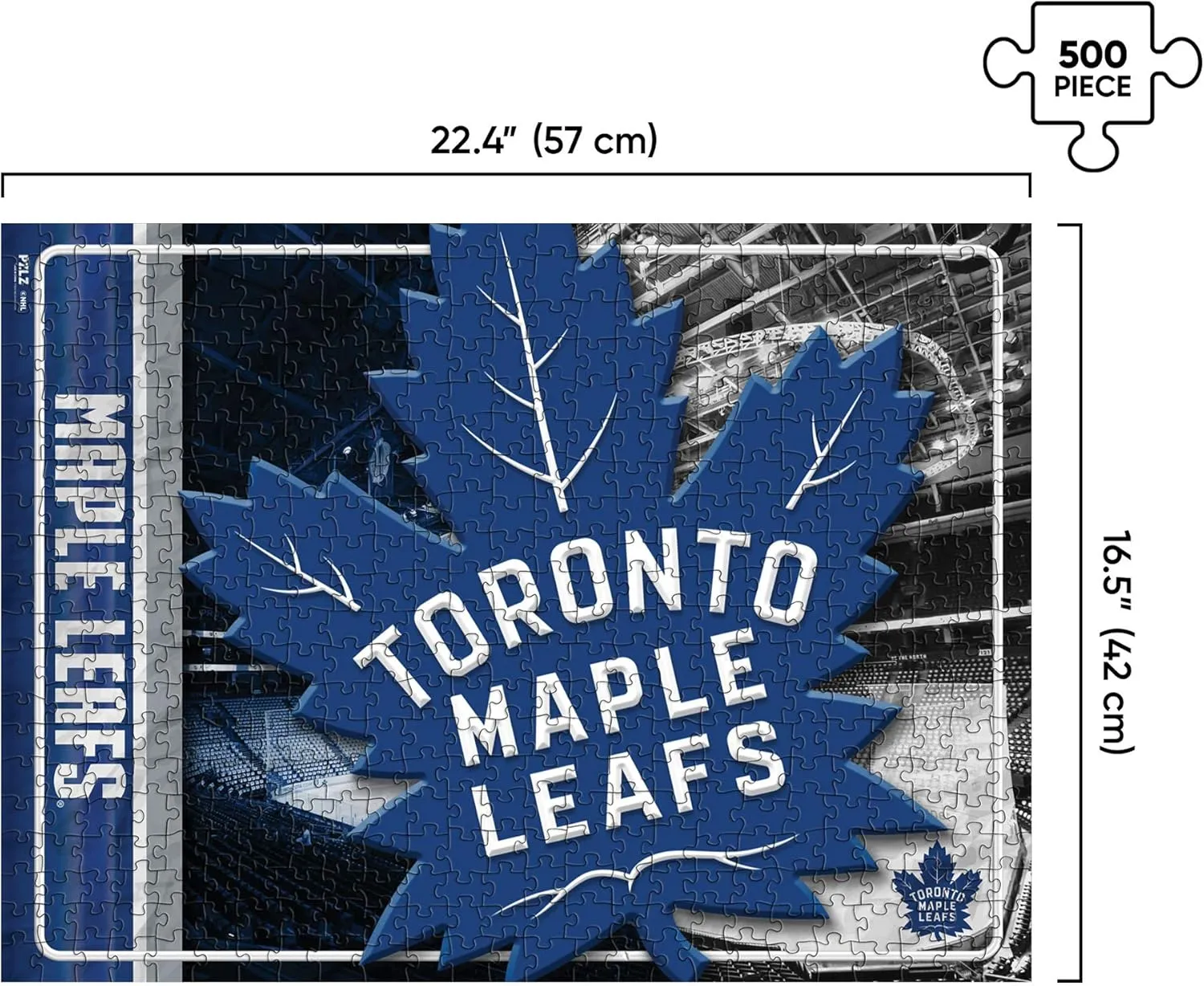 FOCO NHL Unisex-Adult 500 Piece Jigsaw Puzzle PZLZ Set