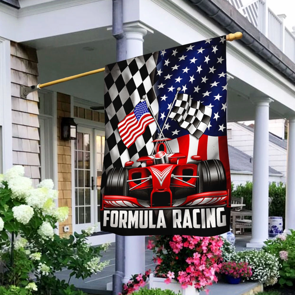 Formula Racing American Flag LHA2145F