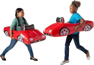 Fun Express Inflatable Car Bopper - Fun & Durable Playtime Toy for Kids - Ideal for Parties Playdates Outdoor Fun & Active Play - Safe Easy to Inflate Perfect for Hours of Entertainment - 1 Piece