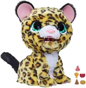 FurReal Lil’ Wilds Lolly The Leopard Plush Toy, Electronic Pets, with 40  Sounds and Reactions; Interactive Pet, Animatronic Toys for 4 Year Old Girls and Boys and Up