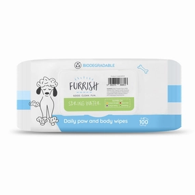 Furrish Daily Paw & Body Wipes Spring Water