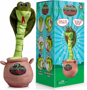 Gagster Dancing Cobra Snake - Dancing, Talking, Mimicking Cobra Snake Toy, Great for Kids & Adults, Singing, Joking, and Repeating What You Say, Hilarious Gag Gift Plush Novelty Mimic Toy