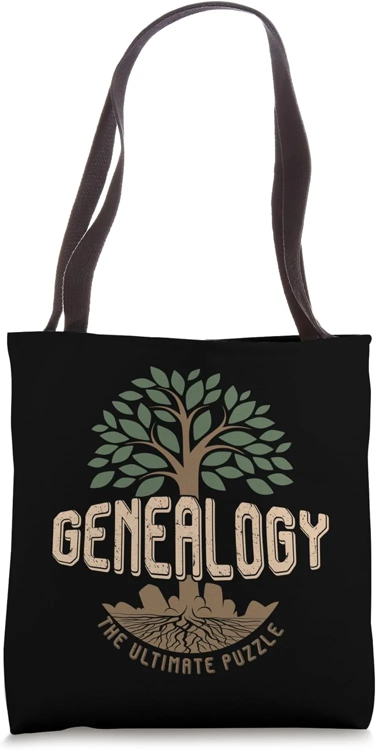 Genealogist Family Historian Genealogy The Ultimate Puzzle Tote Bag