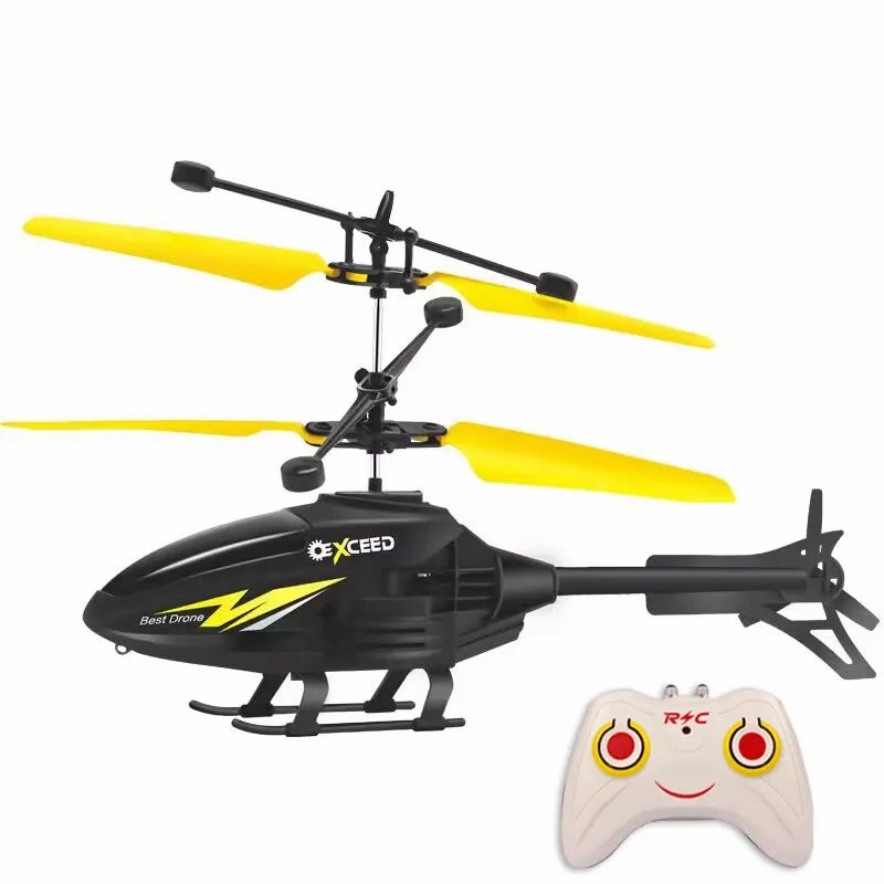 Gesture-Sensing Mini RC Airplane with Flashing Lights